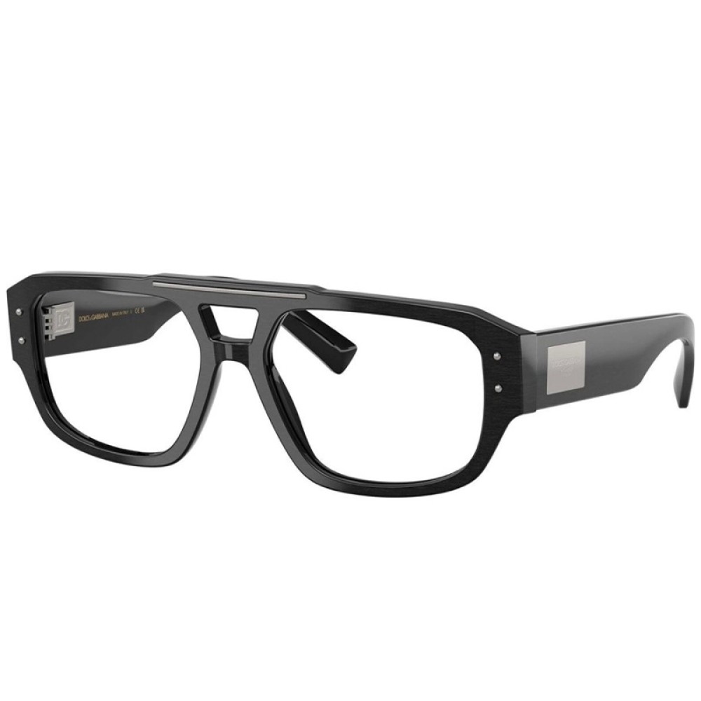 DOLCE & GABBANA DG3406 - ​2820 - ​56 Oprawki korekcyjne Czarny Pilotki (aviator)