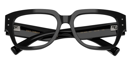 DOLCE & GABBANA DG3405 - ​501 - ​54 Oprawki korekcyjne Czarny Kanciaste