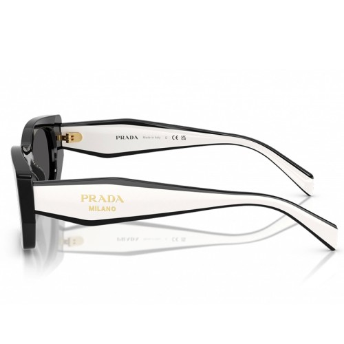 PRADA PR B05S - ​09Q08Z - ​53 Okulary przeciwsłoneczne Kanciaste
