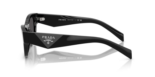 PRADA PR B09S - ​16K08Z - ​54 Okulary przeciwsłoneczne Czarny Kanciaste