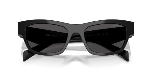 PRADA PR B09S - ​16K08Z - ​54 Okulary przeciwsłoneczne Czarny Kanciaste