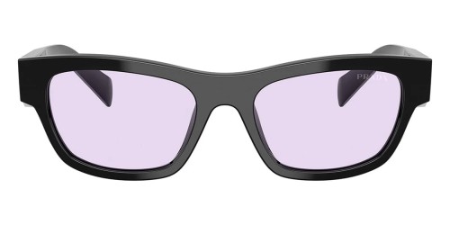 PRADA PR B09S - ​16K40J - ​54 Okulary przeciwsłoneczne Czarny Kanciaste