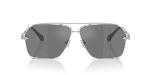 VERSACE VE2284 - ​10006G - ​63 Okulary przeciwsłoneczne Pilotki (aviator)