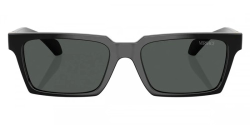 VERSACE VE4490U - ​GB1/87 - ​55 Okulary przeciwsłoneczne Czarny Kanciaste