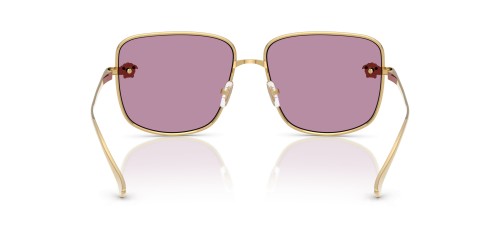 VERSACE VE2282 - ​1002AK - ​59 Okulary przeciwsłoneczne Złoty Kanciaste