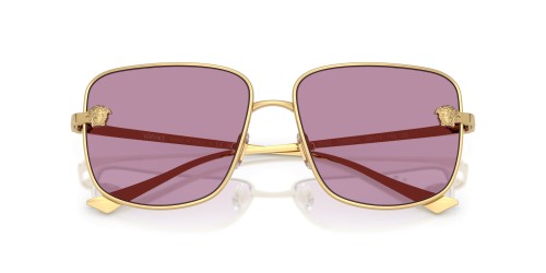 VERSACE VE2282 - ​1002AK - ​59 Okulary przeciwsłoneczne Złoty Kanciaste