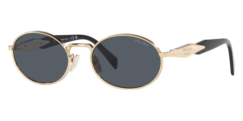 PRADA PR 65ZS - ​ZVN09T - ​55 Okulary przeciwsłoneczne Owalny
