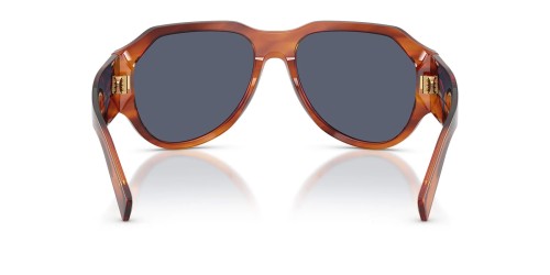 DOLCE & GABBANA DG4504 - ​32212V - ​58 Okulary przeciwsłoneczne Havanna Pilotki (aviator)