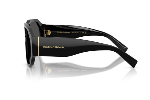 DOLCE & GABBANA DG4504 - ​501/87 - ​58 Okulary przeciwsłoneczne Czarny Pilotki (aviator)