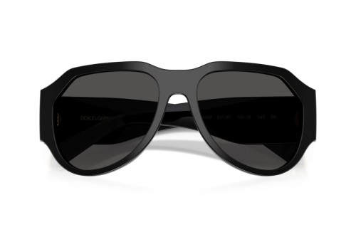 DOLCE & GABBANA DG4504 - ​501/87 - ​58 Okulary przeciwsłoneczne Czarny Pilotki (aviator)