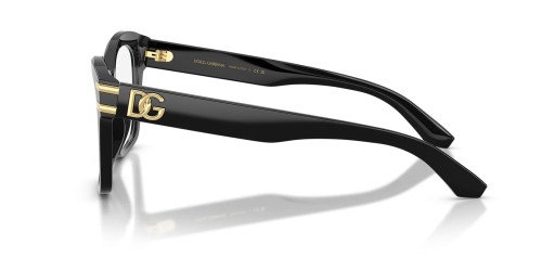 DOLCE & GABBANA DG3419 - ​501 - ​54 Oprawki korekcyjne Czarny Kanciaste