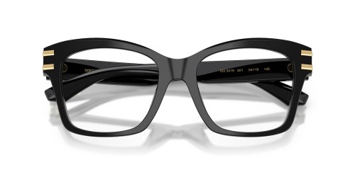 DOLCE & GABBANA DG3419 - ​501 - ​54 Oprawki korekcyjne Czarny Kanciaste