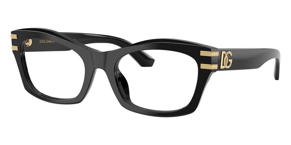 DOLCE & GABBANA DG3420 - ​501 - ​54 Oprawki korekcyjne Czarny Kanciaste