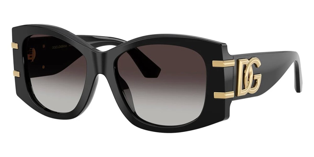 DOLCE & GABBANA DG4501 - ​501/8G - ​54 Okulary przeciwsłoneczne Czarny Motyl