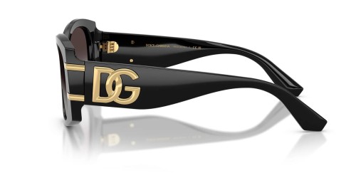 DOLCE & GABBANA DG4501 - ​501/8G - ​54 Okulary przeciwsłoneczne Czarny Motyl