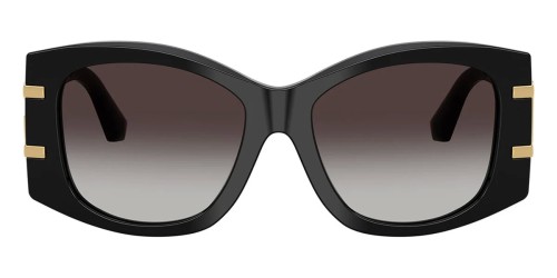 DOLCE & GABBANA DG4501 - ​501/8G - ​54 Okulary przeciwsłoneczne Czarny Motyl