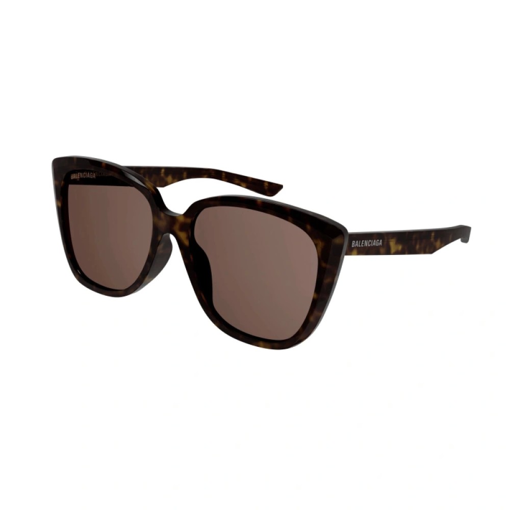 Balenciaga BB0175SA - 002 - 57 Okulary przeciwsłoneczne Kanciaste