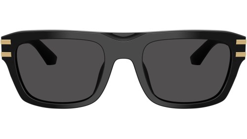 DOLCE & GABBANA DG4496 - ​501/87 - ​54 Okulary przeciwsłoneczne Czarny Kanciaste