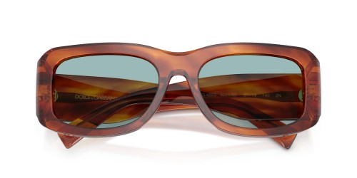 DOLCE & GABBANA DG4503 - ​322180 - ​57 Okulary przeciwsłoneczne Havanna Kanciaste