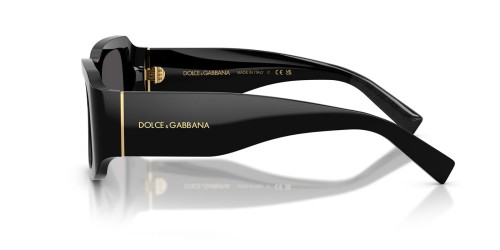 DOLCE & GABBANA DG4503 - ​501/87 - ​57 Okulary przeciwsłoneczne Czarny Kanciaste