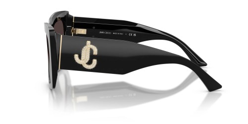 Jimmy Choo JC5036B - ​50008G - ​54 Okulary przeciwsłoneczne Czarny Kanciaste