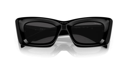 PRADA PR 13ZS - ​1AB5S0 - ​50 Okulary przeciwsłoneczne Czarny Kanciaste