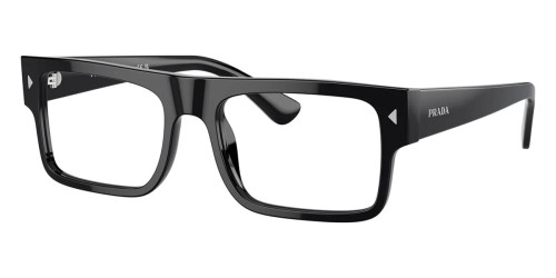 PRADA PR A01V - ​16K1O1 - ​57 Oprawki korekcyjne Czarny Kanciaste