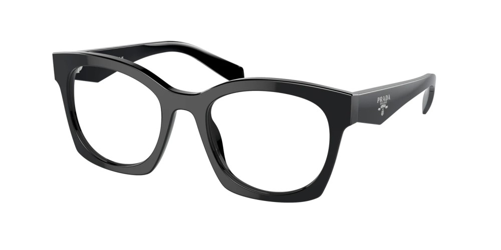 PRADA PR A05V - ​16K1O1 - ​52 Oprawki korekcyjne Czarny Kanciaste