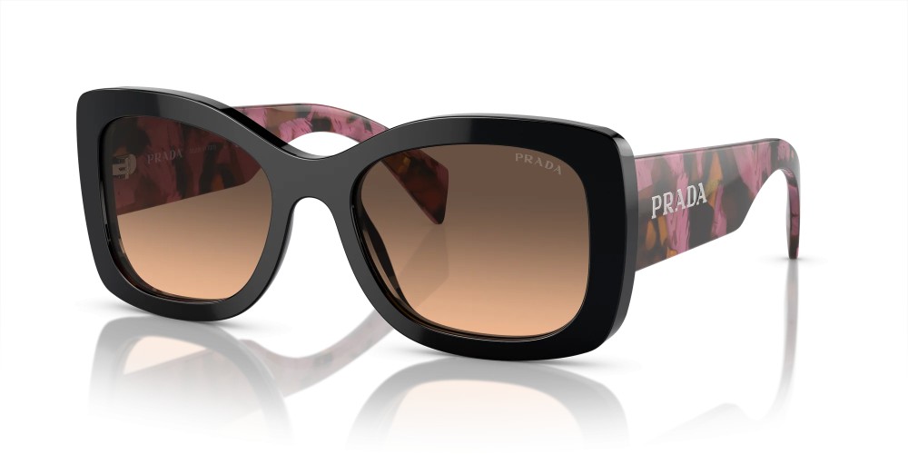 PRADA PR A08S - ​12O50C - ​56 Okulary przeciwsłoneczne Kanciaste