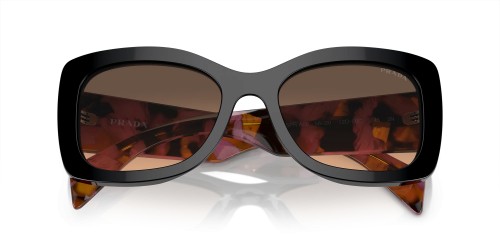 PRADA PR A08S - ​12O50C - ​56 Okulary przeciwsłoneczne Kanciaste