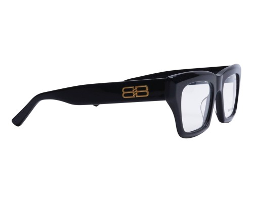 Balenciaga BB0240O - 001 - 52 Oprawki korekcyjne Czarny Kanciaste