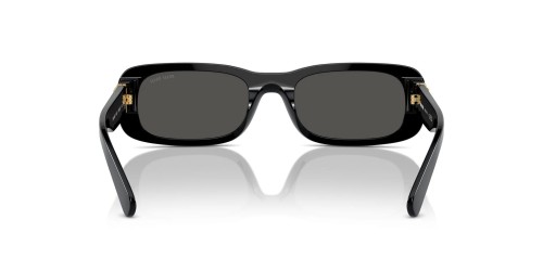 MIU MIU MU 08ZS - ​1AB5S0 - ​53 Okulary przeciwsłoneczne Czarny Kanciaste