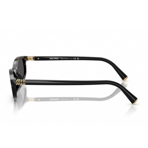 MIU MIU MU A06S - 16K08Z - 54 Okulary przeciwsłoneczne Czarny Owalny