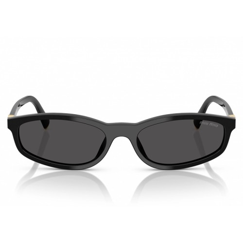 MIU MIU MU A06S - 16K08Z - 54 Okulary przeciwsłoneczne Czarny Owalny