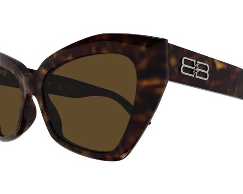 Balenciaga BB0271S - 002 - 56 Okulary przeciwsłoneczne Kocie oczy
