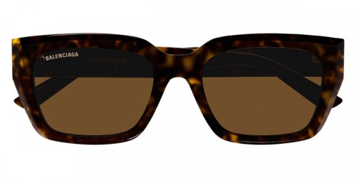 Balenciaga BB0272SA - 002 - 54 Okulary przeciwsłoneczne Kanciaste
