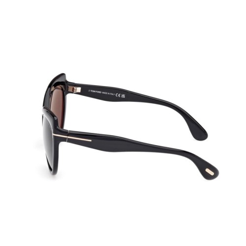 Tom Ford FT1196 BEATRICE ECO - 01A - 65 Okulary przeciwsłoneczne Czarny Motyl