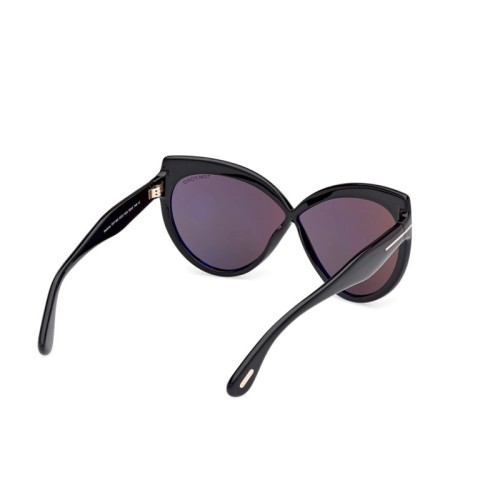 Tom Ford FT1196 BEATRICE ECO - 01A - 65 Okulary przeciwsłoneczne Czarny Motyl