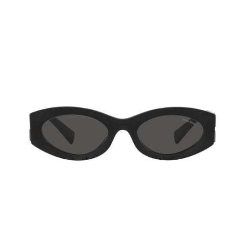 MIU MIU MU 11WS - 1BO5S0 - 54 Okulary przeciwsłoneczne Czarny Owalny