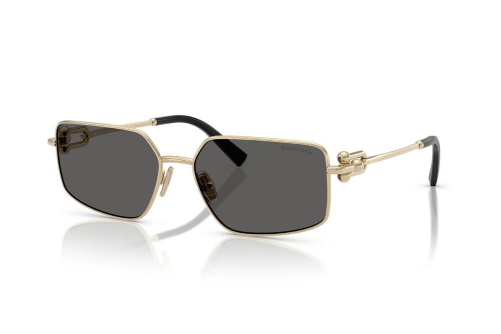 TIFFANY & CO. TF3111 - 6021S4 - 58 Okulary przeciwsłoneczne Złoty Kanciaste