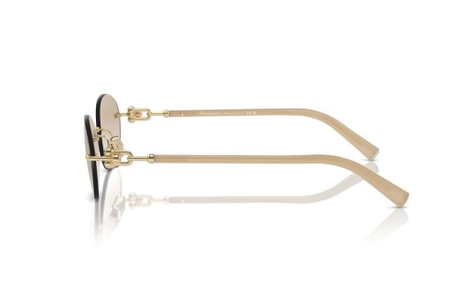 TIFFANY & CO. TF3104D - 617811 - 56 Okulary przeciwsłoneczne Złoty Owalny