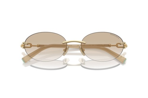 TIFFANY & CO. TF3104D - 617811 - 56 Okulary przeciwsłoneczne Złoty Owalny