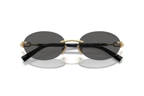 TIFFANY & CO. TF3104D - 6216S4 - 56 Okulary przeciwsłoneczne Złoty Owalny