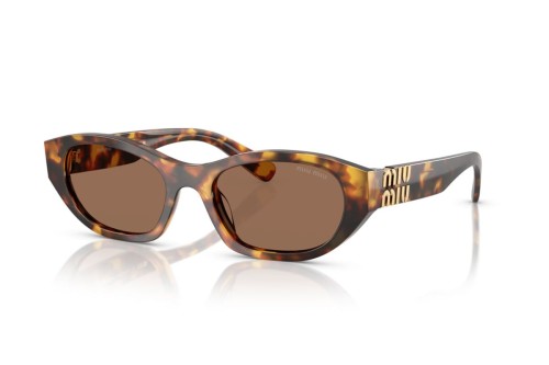 MIU MIU MU A03S - 14L60M - 53 Okulary przeciwsłoneczne Havanna Kocie oczy