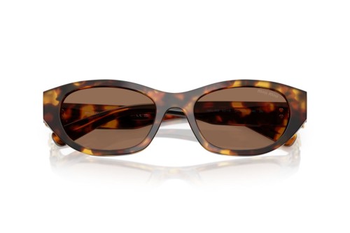 MIU MIU MU A03S - 14L60M - 53 Okulary przeciwsłoneczne Havanna Kocie oczy