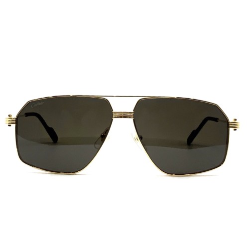 Cartier CT0270S - 001 - 61 Okulary przeciwsłoneczne Złoty Pilotki (aviator)