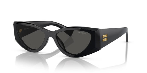 MIU MIU MU 06YS - 1AB5S0 - 54 Okulary przeciwsłoneczne Czarny Kocie oczy