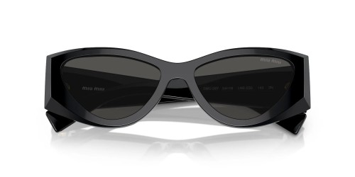 MIU MIU MU 06YS - 1AB5S0 - 54 Okulary przeciwsłoneczne Czarny Kocie oczy