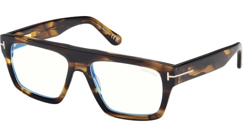 Tom Ford - Oprawki korekcyjne - TF6084-B - 056 - 56 - Z SOCZEWKAMI Z FILTREM ŚWIATŁA NIEBIESKO-FIOLETOWEGO