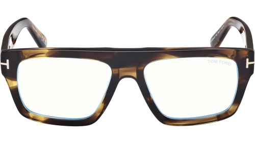 Tom Ford TF6084-B - 056 - 56 - Z SOCZEWKAMI Z FILTREM ŚWIATŁA NIEBIESKO-FIOLETOWEGO Oprawki korekcyjne Kanciaste